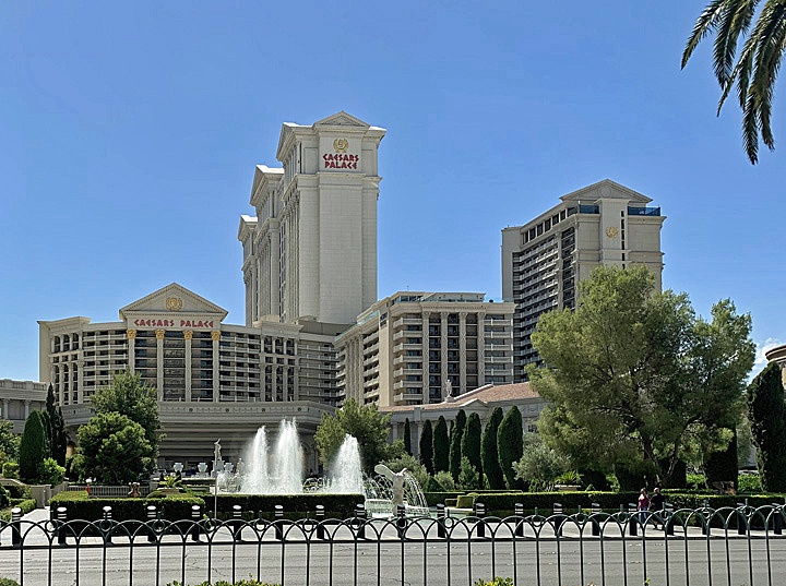 Caesars Palace on the Las Vegas Strip