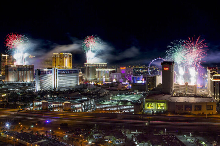 New Year's Eve, Las Vegas