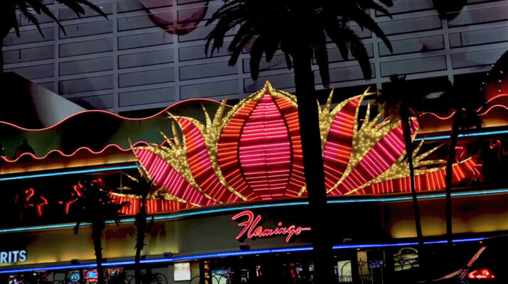 Flamingo Las Vegas at Night