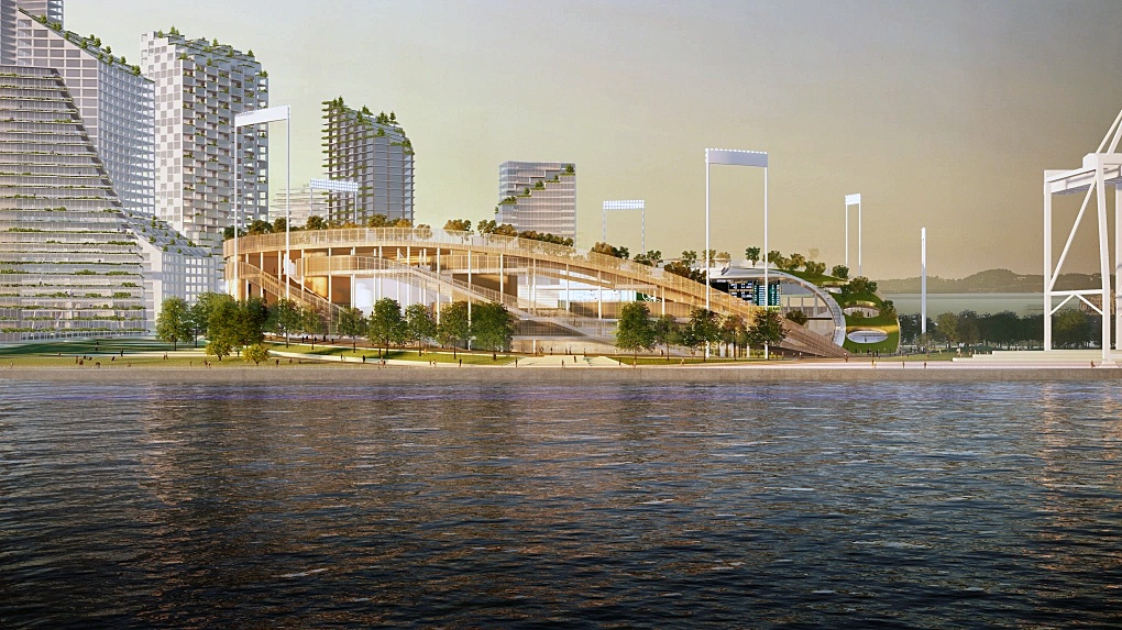 Oakland A's Rendering